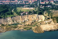 Die Abbruchkante ein Jahr danach